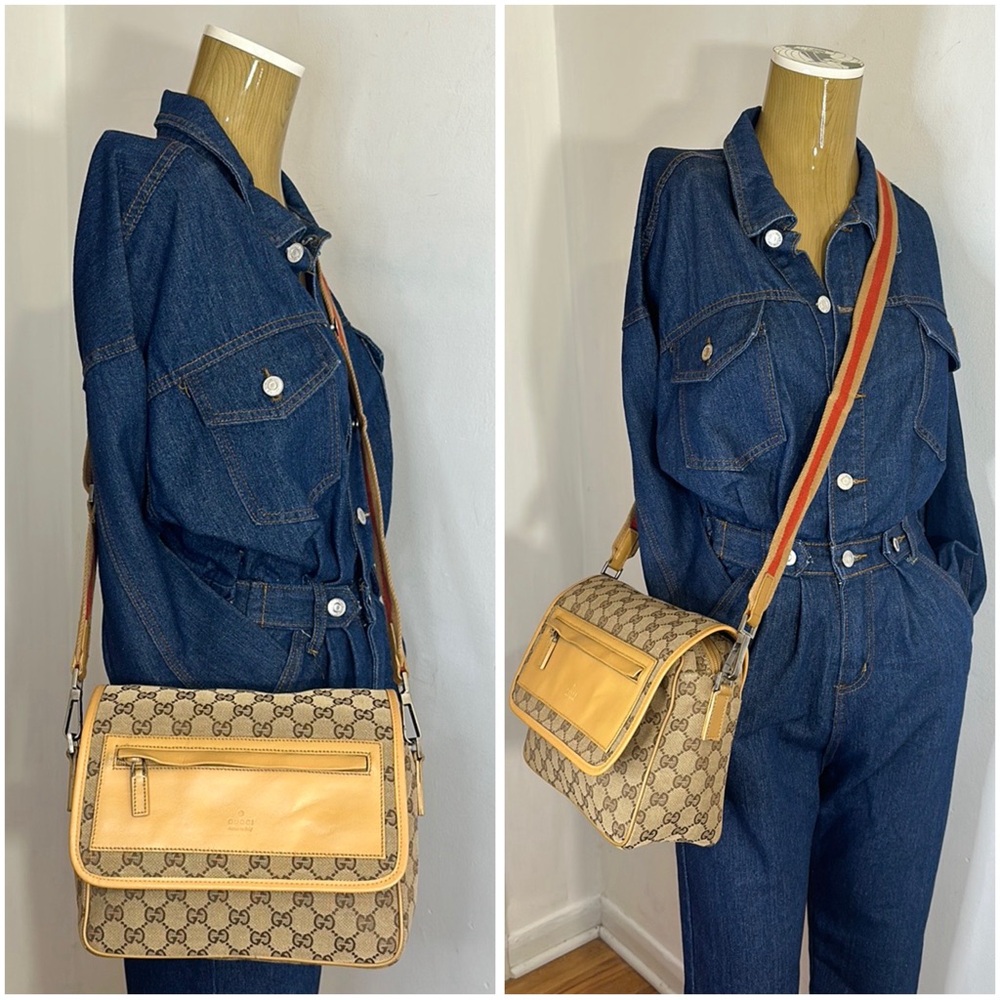 Gucci Flap Pocket Messenger Bag